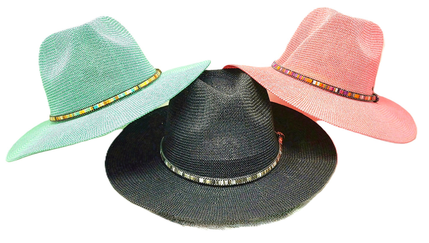 The Beaded Panama Hat