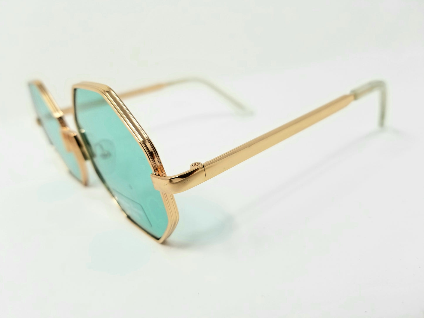 Geometric Framed Sunglasses