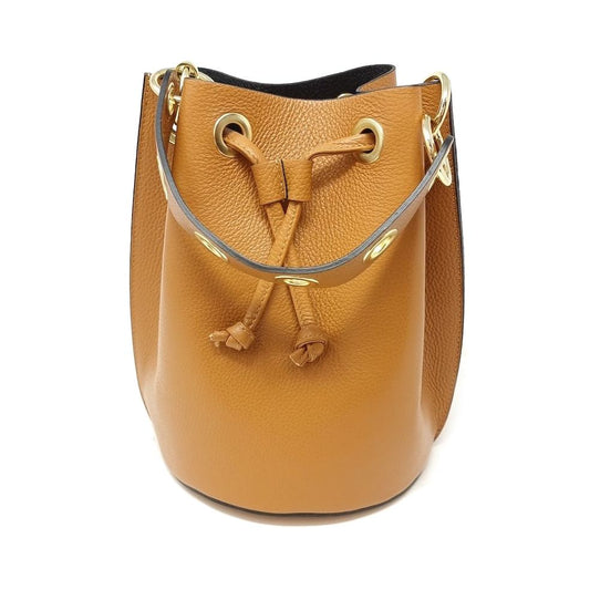 Malora Leather Bucket Bag