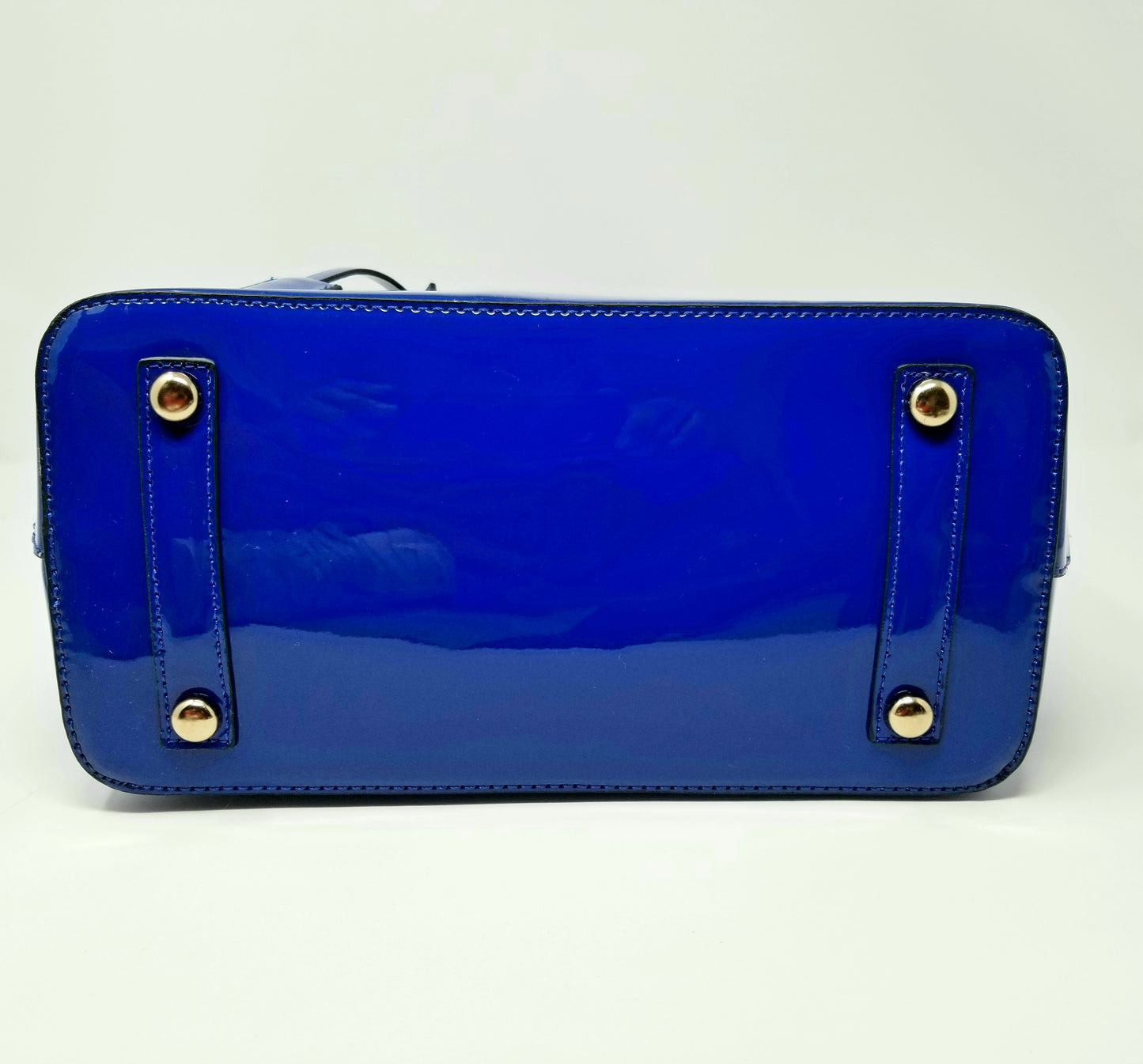 Elegant Patent Leather Satchel