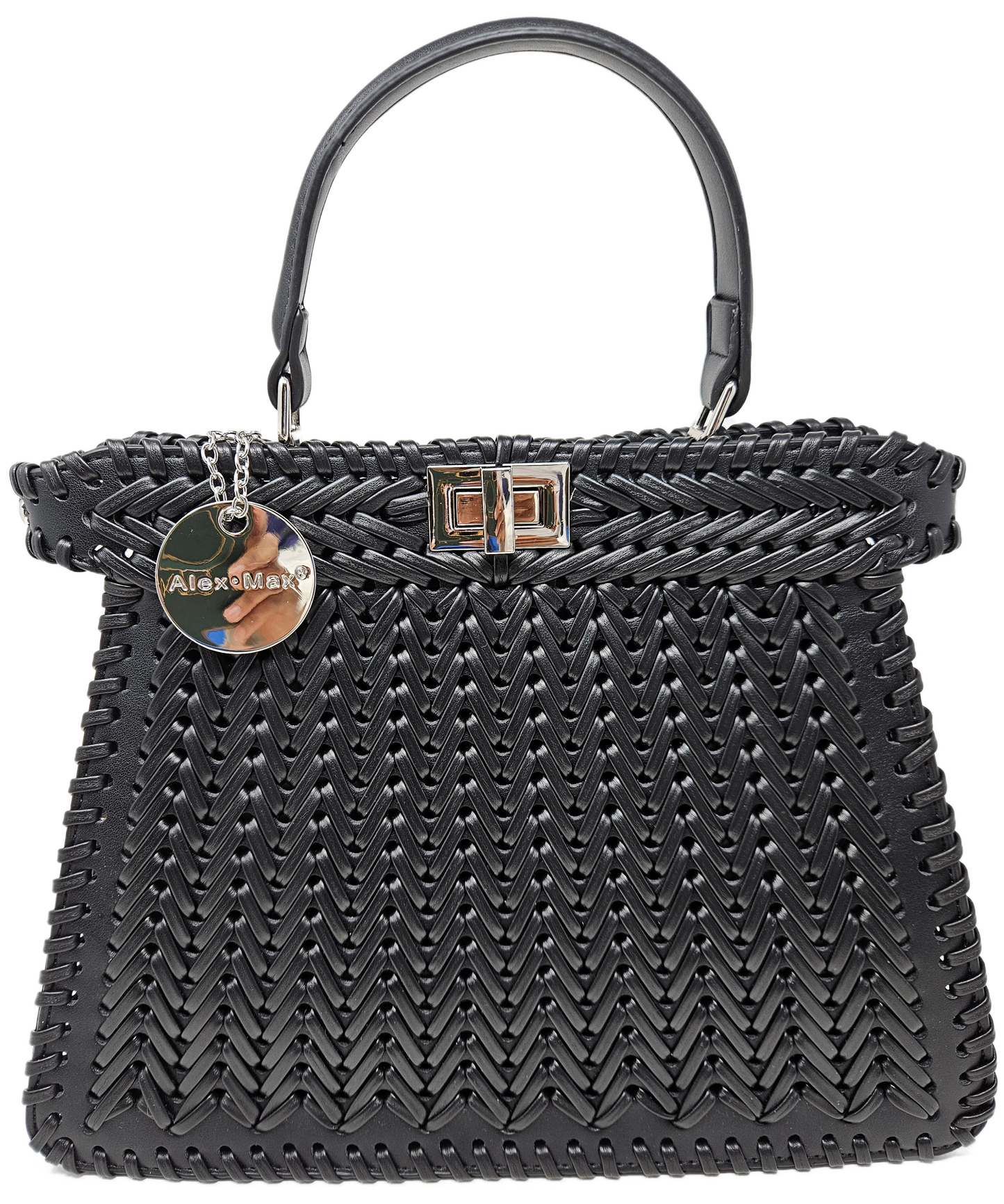 Sophisticated Woven Satchel