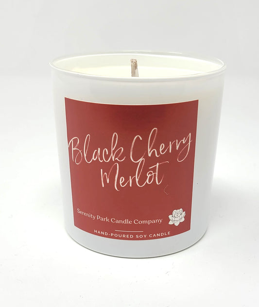 Black Cherry Merlot Scented Candle