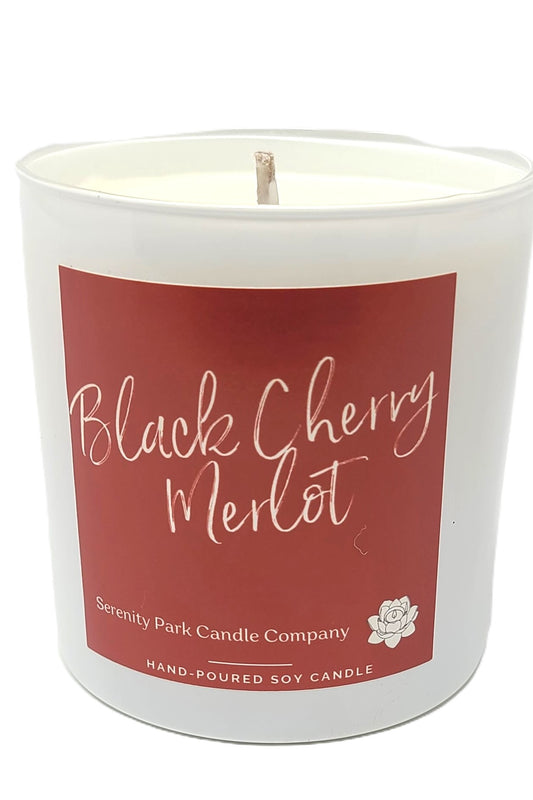 Black Cherry Merlot Scented Candle