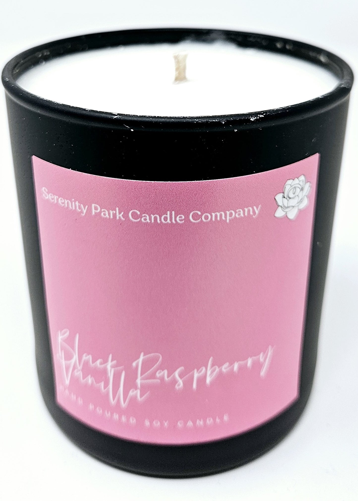 Black Raspberry Vanilla Scented Candle