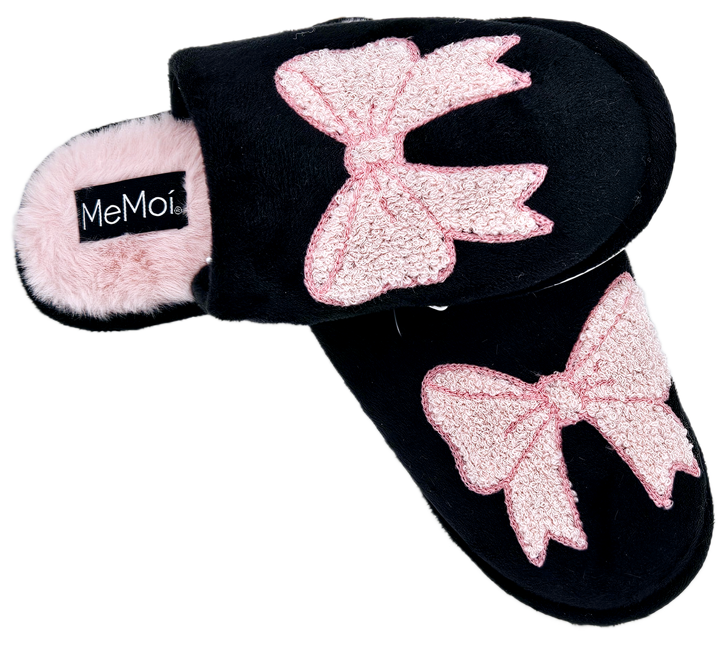 Bow Plush Slippers