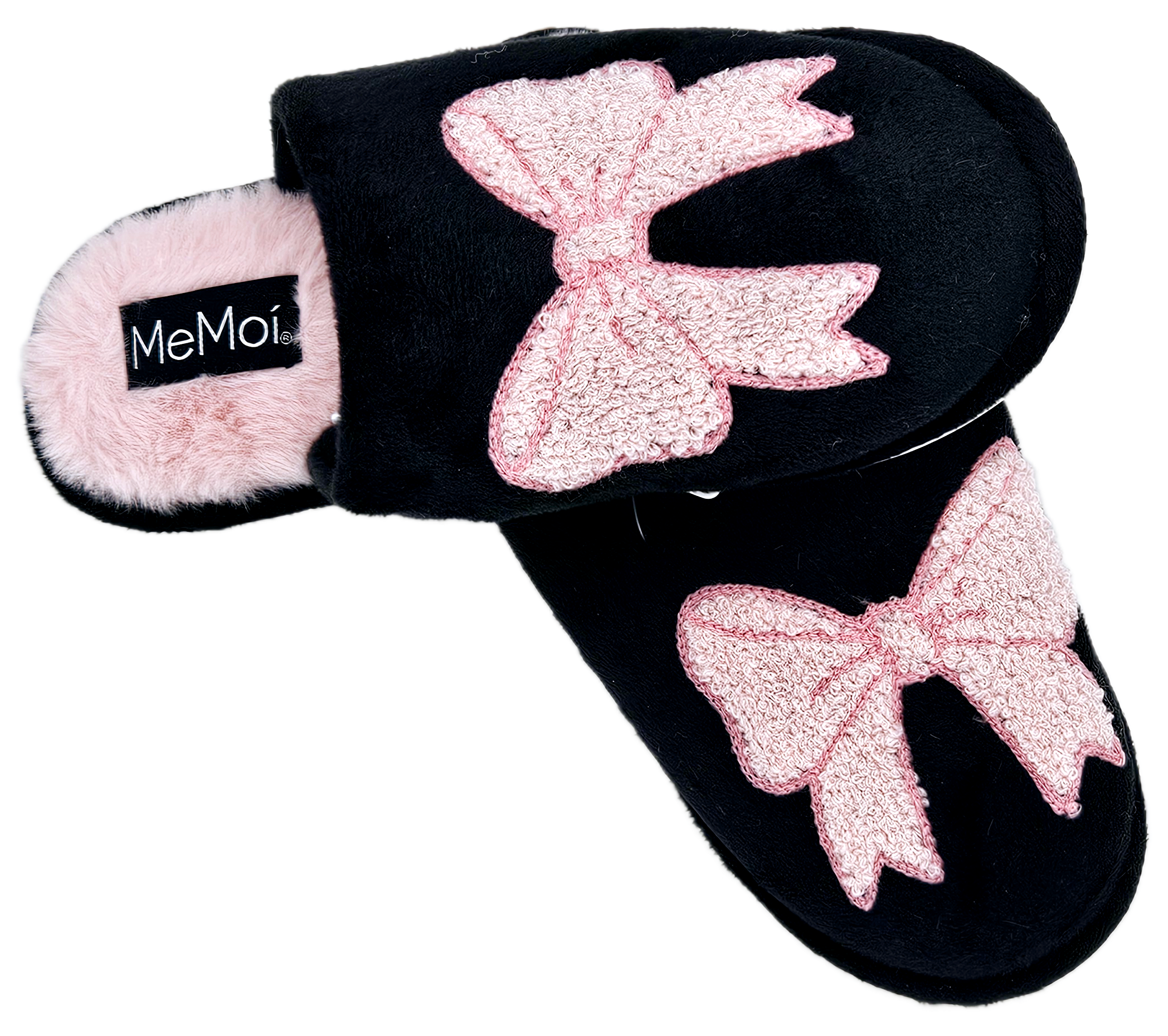 Bow Plush Slippers