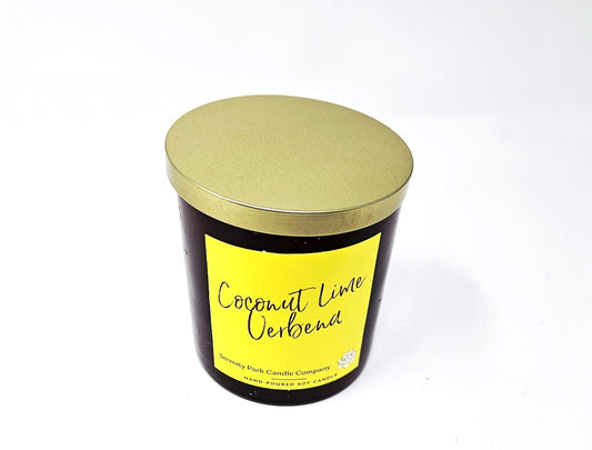 Coconut Lime Verbana Scented Candle