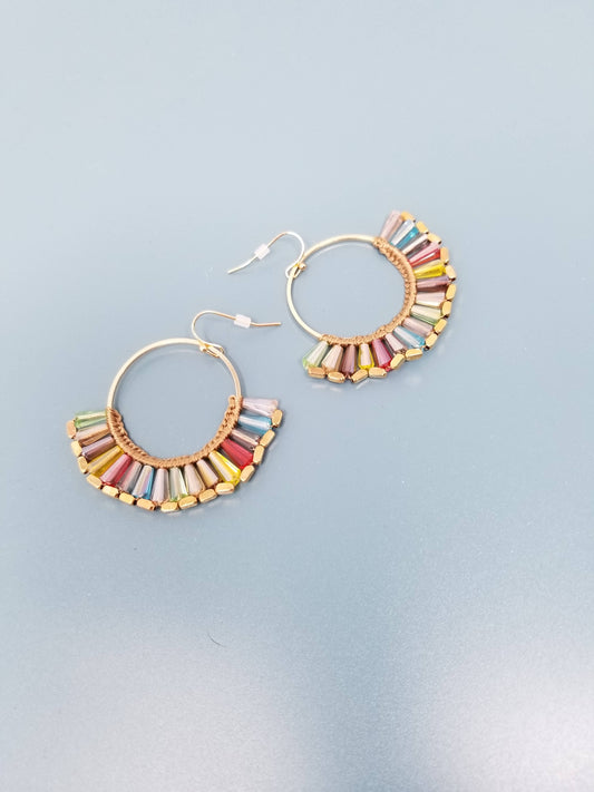 Fan Earrings