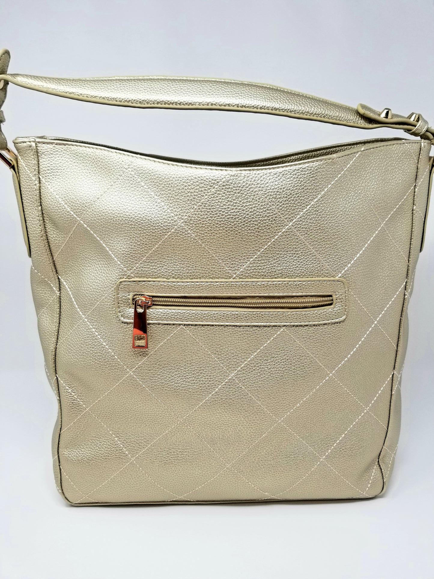 Diamond Stitched Hobo Bag