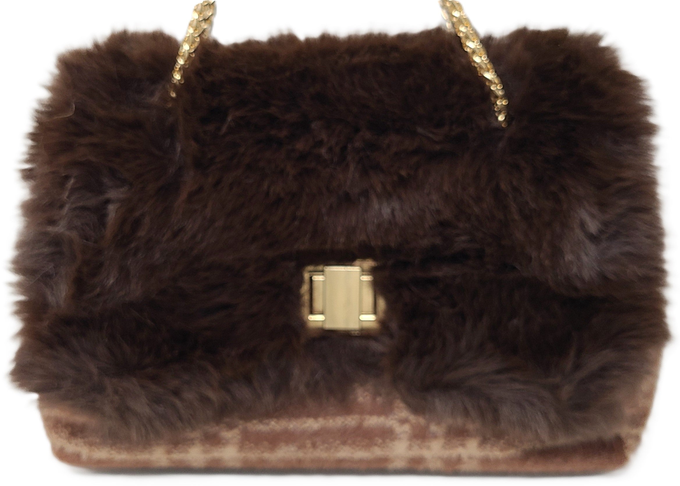 Plaid Shoulder Bag by Alex Max