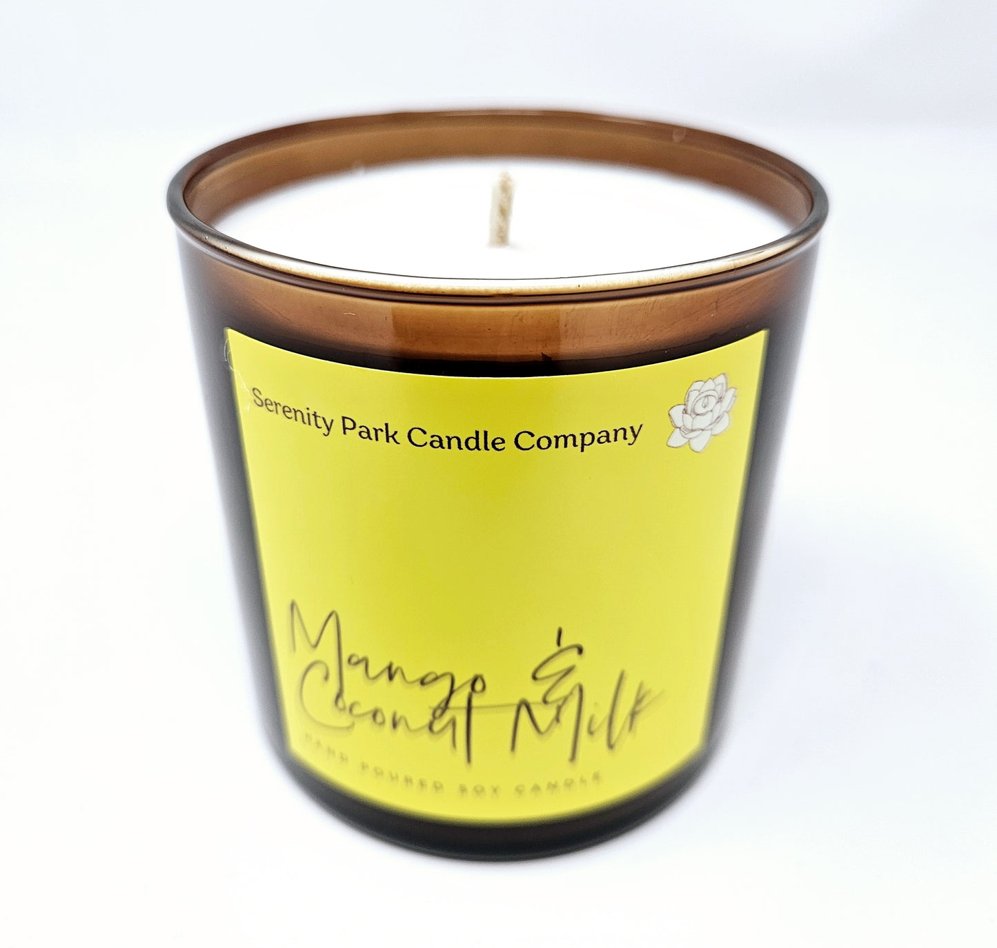 Mango and Coconut Milk Scented Candle