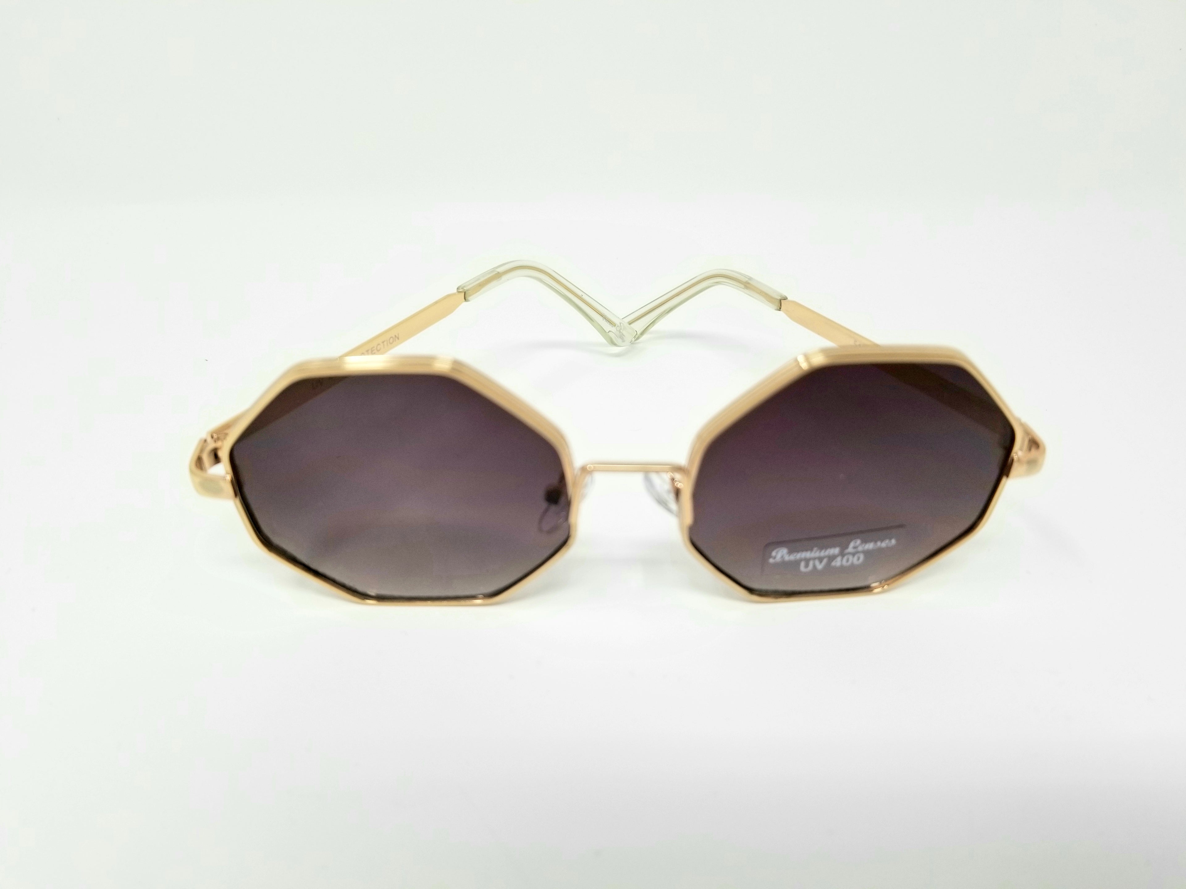 Geometric Framed Sunglasses