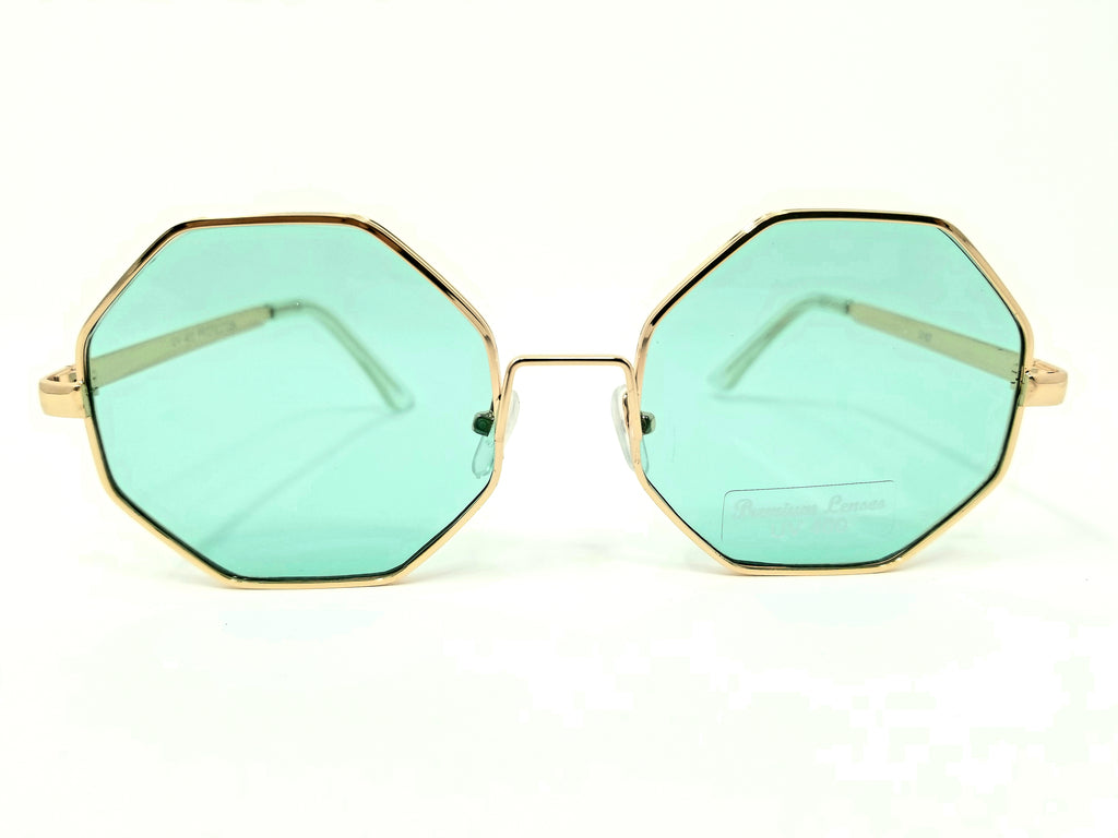 Geometric Framed Sunglasses