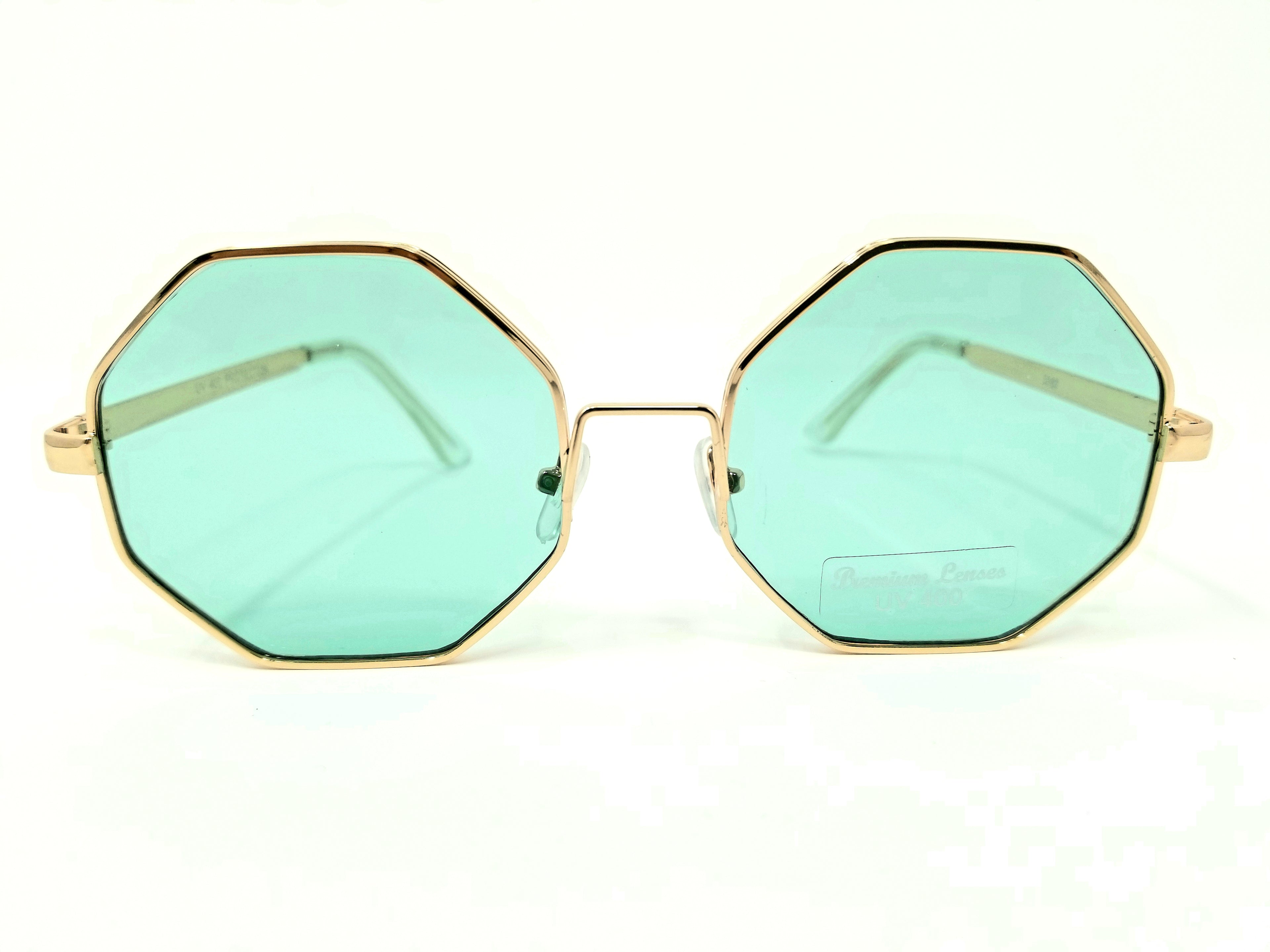 Geometric Framed Sunglasses