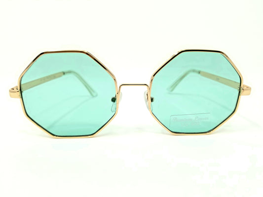 Geometric Framed Sunglasses