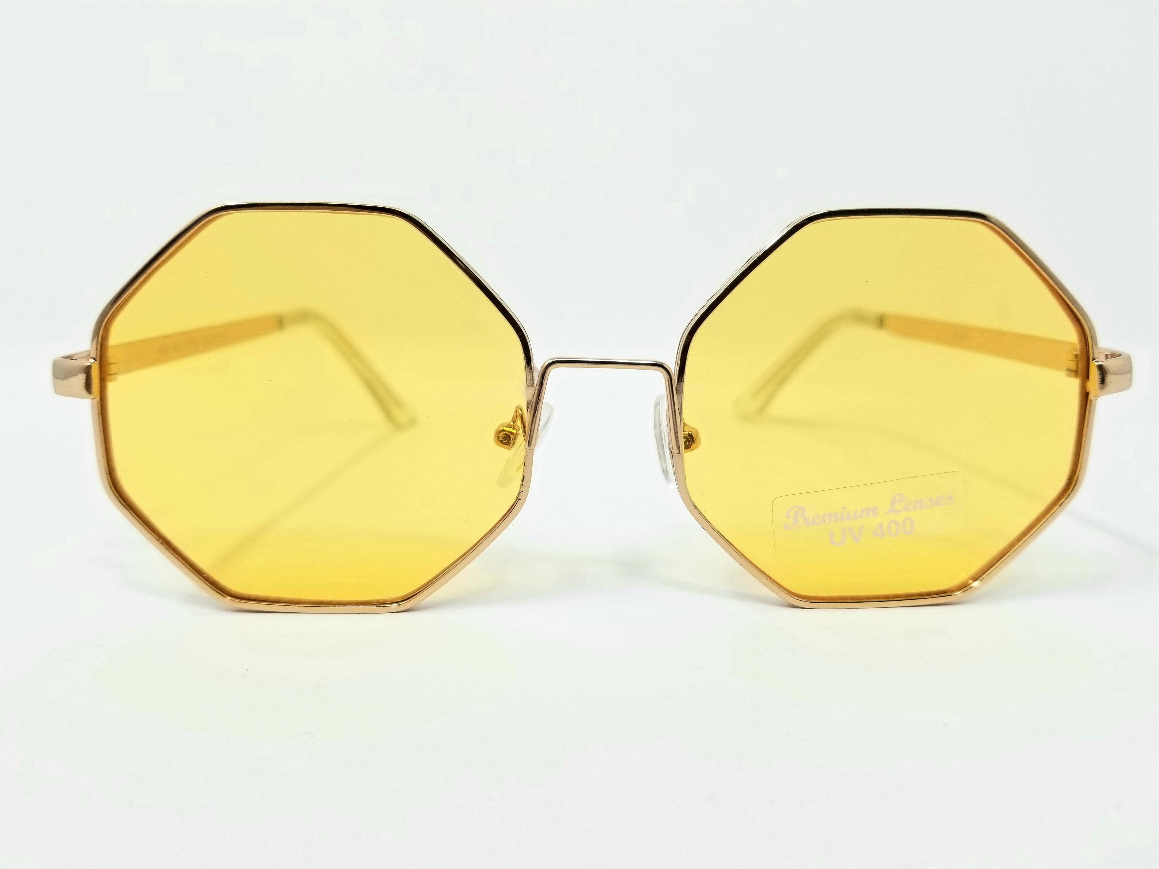 Geometric Framed Sunglasses