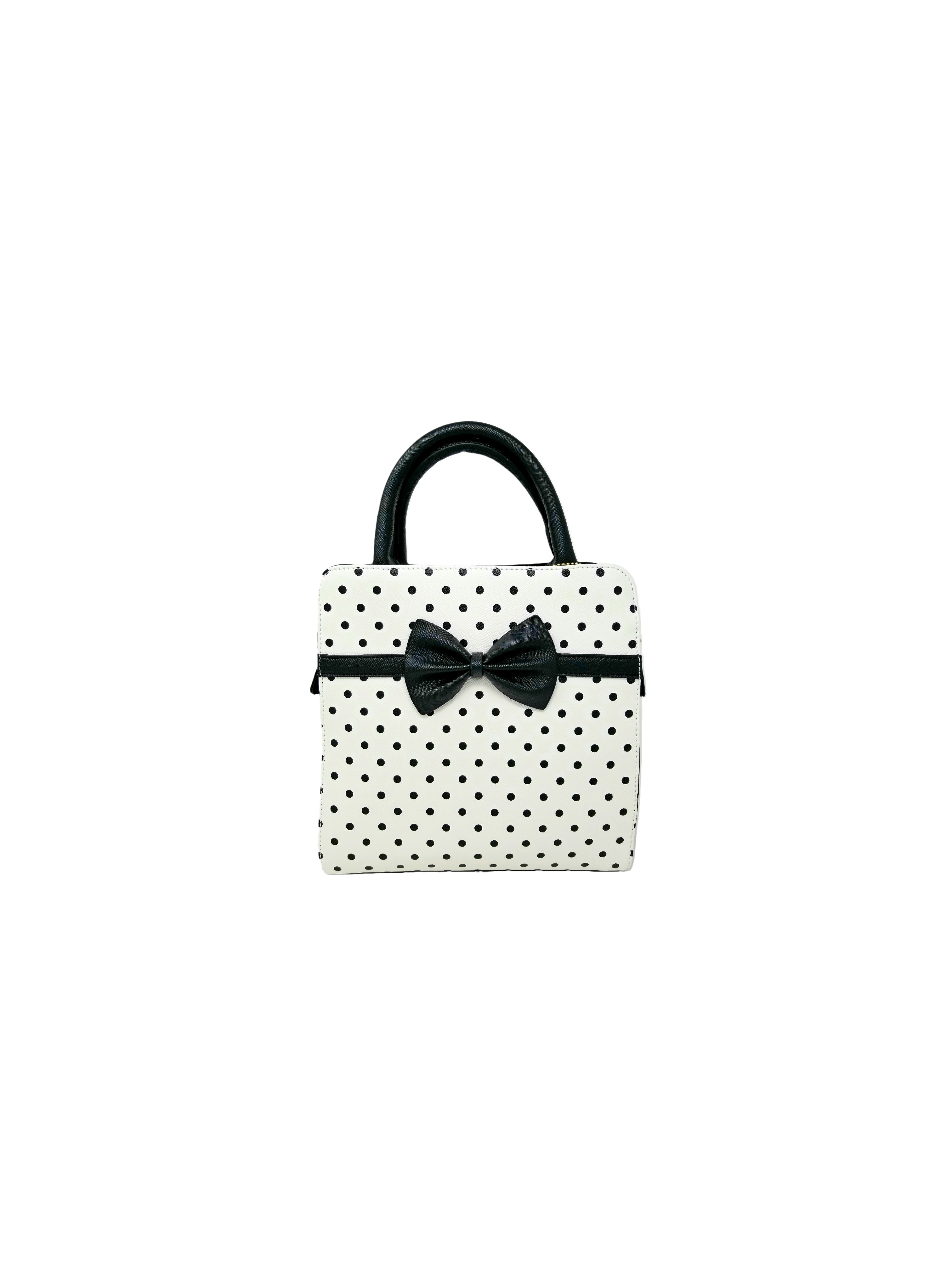 Pia Rossini Retro Polka Dot Handbag