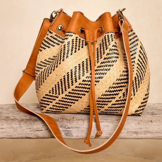Rattan Sling Bag