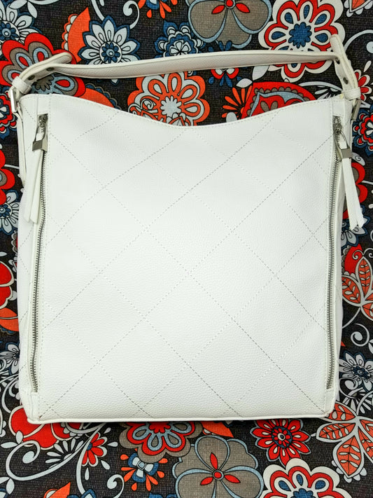 Diamond Stitched Hobo Bag