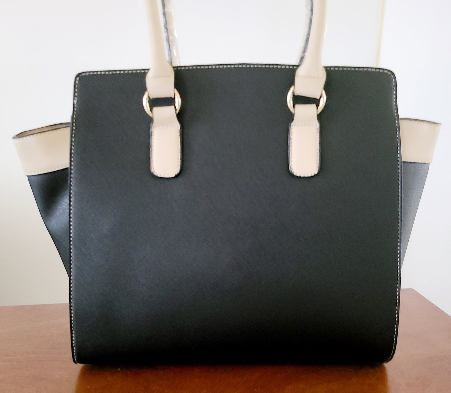 Tri-colored Trapeze Bag