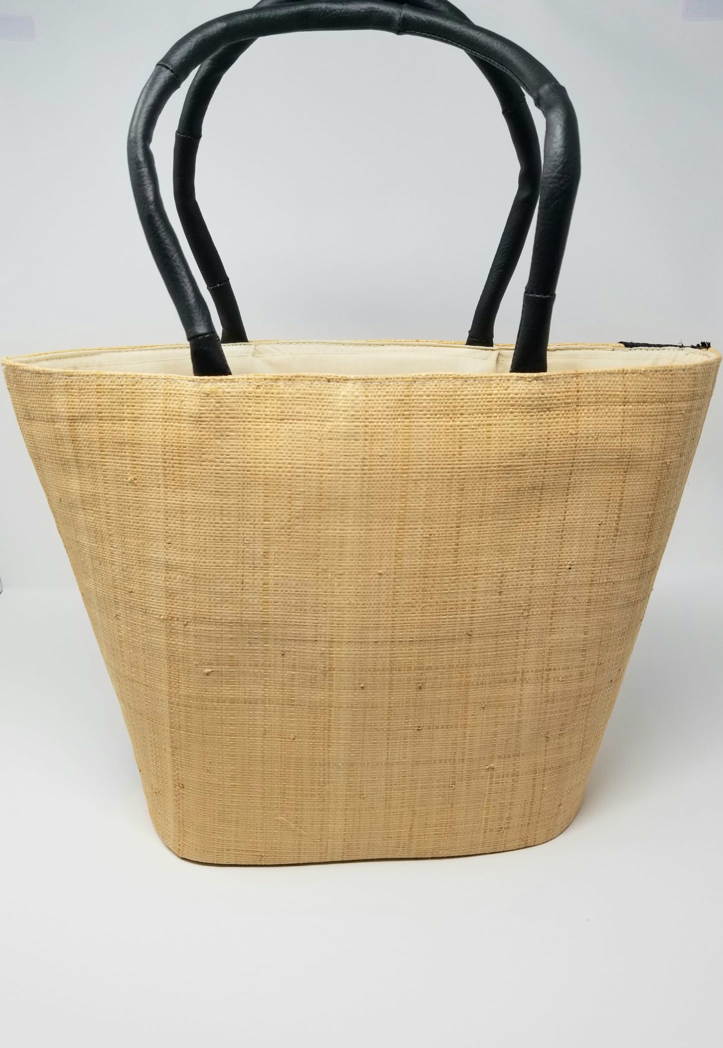 Straw Bucket Bag with Bow