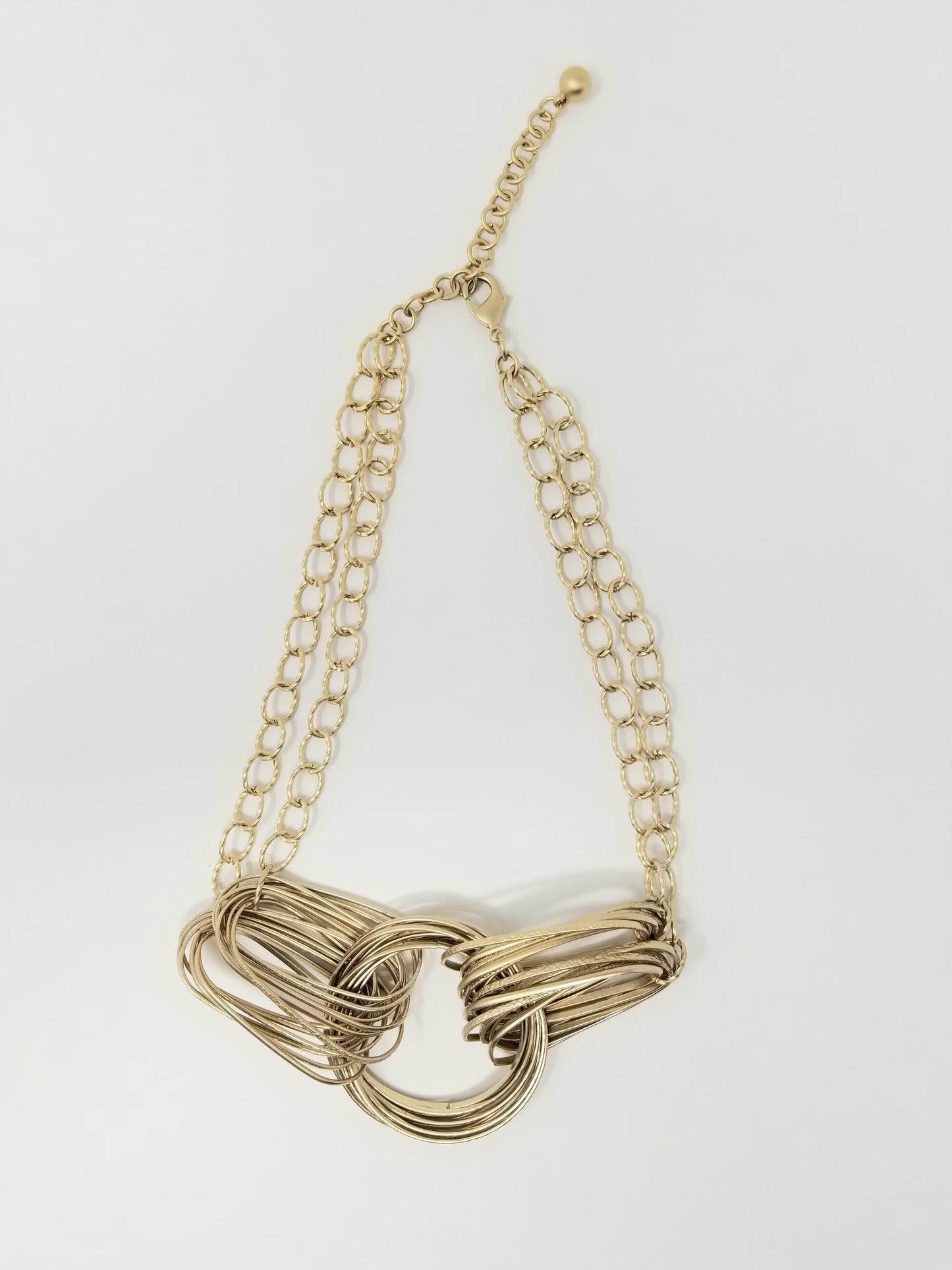 Matte Gold Necklace