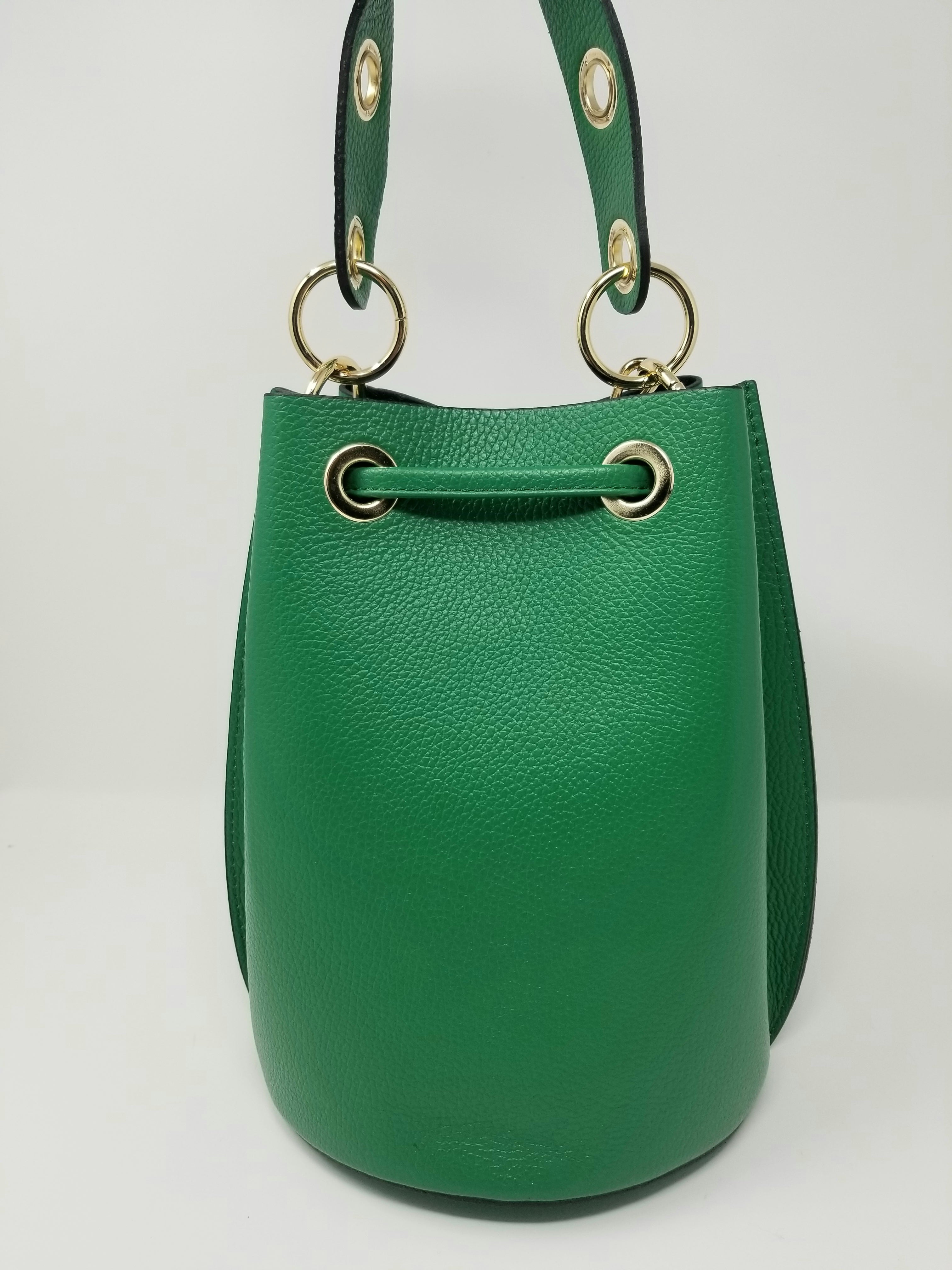 Malora Leather Bucket Bag