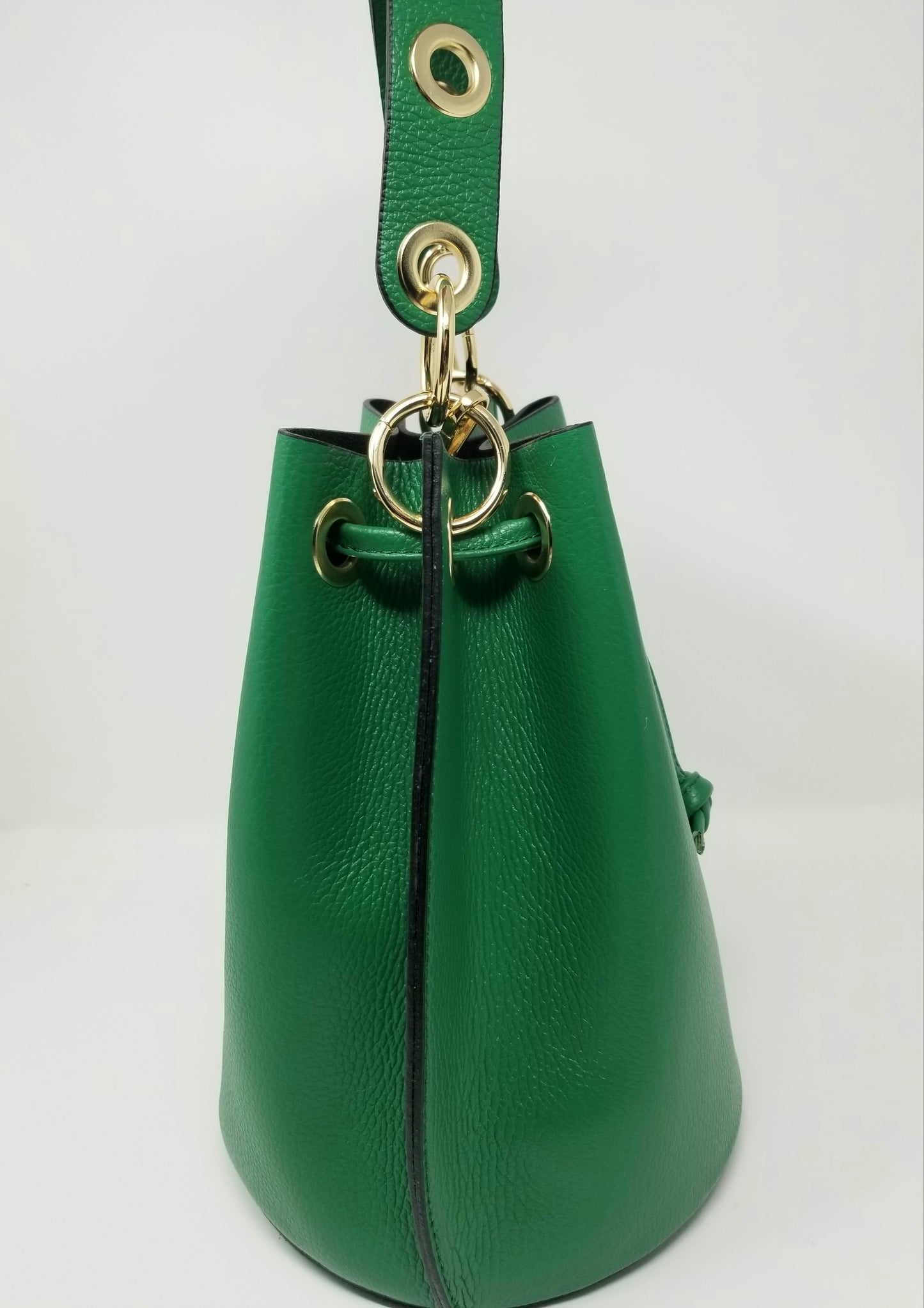 Malora Leather Bucket Bag